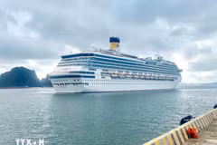 El crucero Costa Serena (Fuente: VNA)