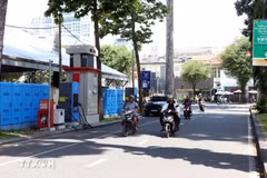 Una calle en Ciudad Ho Chi Minh. Foto: VNA