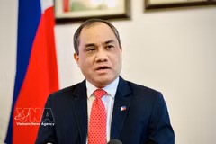 El embajador de Filipinas en Vietnam, Francisco Noel R. Fernandez III. (Fuente: VNA)