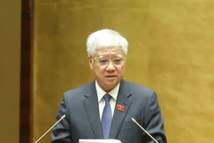 Do Van Chien, miembro del Buró Político del Partido Comunista de Vietnam (PCV) y presidente del Comité Central del Frente de la Patria del país (Fuente: VNA)