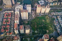 Una parte de área urbana de Starlake en Tay Ho Tay (Fuente: VNA)