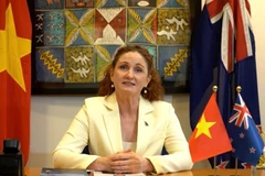 La embajadora de Nueva Zelanda en Hanoi, Caroline Beresford (Fuente: VNA)