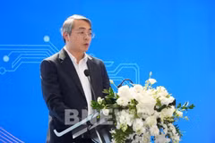 El subdirector del Departamento de Comercio Electrónico y Economía Digital del Ministerio de Industria y Comercio, Hoang Ninh (Fuente: VNA)