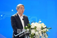 El subdirector del Departamento de Comercio Electrónico y Economía Digital del Ministerio de Industria y Comercio, Hoang Ninh (Fuente: VNA)