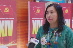 La viceministra de Relaciones Exteriores, Le Thi Thu Hang (Fuente: VNA)