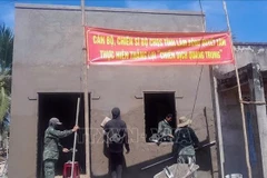 La Campaña de Quang Trung fue completada con gran rapidez por oficiales y soldados del Comando Militar Provincial de Lam Dong. Foto: VNA