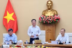 El ministro de Industria y Comercio, Nguyen Hong Dien habla en el evento (Fuente: Vietnamplus)