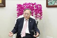 Zhang Jianguo, ex director de la Sección de Europa Occidental del Departamento de Enlace de Relaciones Exteriores del Partido Comunista de China (Fuente: VNA)