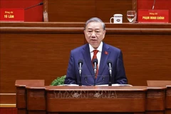 El secretario general del Partido Comunista de Vietnam, To Lam (Fuente: VNA)