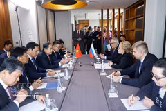 En la cita (Fuente: VNA)