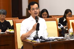 El subdirector de Gestión y Supervisión de Políticas Tributarias de la cartera, Truong Ba Tuan (Fuente: VNA)