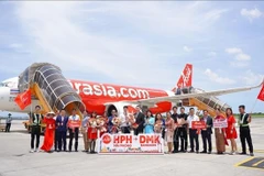 La aerolínea malasia AirAsia lanza una nueva ruta directa entre Hai Phong y Bangkok (Fuente: VNA)