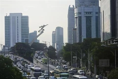 Una calle en Yakarta, Indonesia. (Foto: Xinhua/VNA)