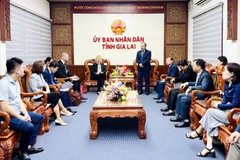 En la ceremonia (Fuente: VNA)