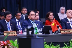 El primer ministro vietnamita, Pham Minh Chinh, en la 22ª Cumbre ASEAN-India en Kuala Lumpur (Fuente: VNA)