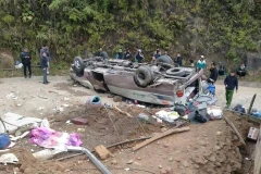 El accidente dejó nueve muertos (Fuente: VNA)