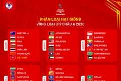 Vietnam ha sido elegido como uno de los países anfitriones de la fase de clasificación del Campeonato Asiático Sub-17 de 2026 (Fuente: VNA)