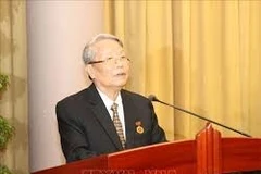 El ex presidente de Vietnam, Tran Duc Luong (Fuente: VNA)