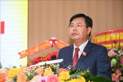 El secretario del Comité partidista de An Giang, Nguyen Tien Hai (Fuente: VNA)