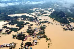 Lang Son fue afectada por las inundaciones (Fuente: VNA)