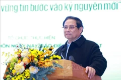 El primer ministro Pham Minh Chinh (Fuente: VNA)