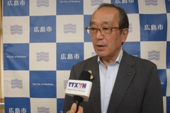 El alcalde de la ciudad japonesa de Hiroshima, Kazumi Matsui (Fuente: VNA)