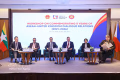En el Seminario ASEAN-Reino Unido (Fuente: VNA)