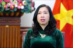 La viceministra de Relaciones Exteriores de Vietnam, Le Thi Thu Hang (Fuente: VNA)