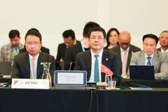 El ministro de Industria y Comercio, Nguyen Hong Dien participa en el evento (Fuente: VNA)
