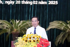 El nuevo presidente del Comité Popular de Ciudad Ho Chi Minh, Nguyen Van Duoc (Fuente: VNA)