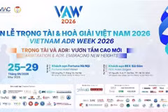 La Semana de Arbitraje y Mediación de Vietnam 2026 se organizará del 25 al 29 de mayo (Fuente: Organizadores)