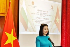 La embajadora de Hanoi en Sofía, Nguyen Minh Nguyet (Fuente: VNA)