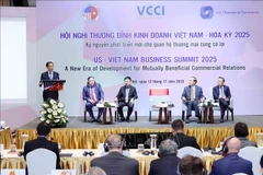 El viceprimer ministro Bui Thanh Son habla en el evento (Fuente: VNA)