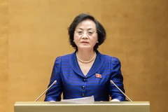 La ministra del Interior, Pham Thi Thanh Tra (Fuente: VNA)