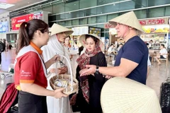 El primer grupo de 200 invitados han llegado a Ciudad Ho Chi Minh (Fuente: chinhphu.vn)