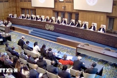 En la sesión de anuncio de la opinión consultiva de la CIJ. (Foto: VNA)