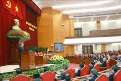 En el XI pleno del Comité Central del PCV del XIII mandato (Foto: VNA)