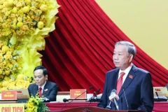 El secretario general To Lam habla en el evento (Fuente: VNA)