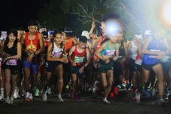 Viettel Marathon Series 2024 se concluye en el Parque Arqueológico de Angkor, Cam boya (Fuente: VNA)