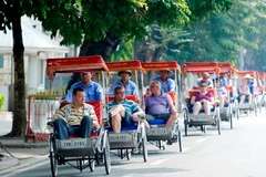 Turistas rusos en Vietnam (Fuente: VNA)