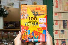 El libro ilustrado “100 motivos de orgullo de Vietnam” es una publicación especial que ayuda a los lectores infantiles a conocer la historia (Fuente: nhandan.vn)
