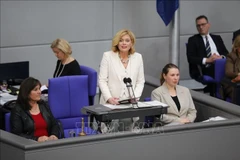 Julia Klöckner fue elegida como presidenta de la Cámara Baja del Parlamento alemán o “Bundestag” (Fuente: VNA)