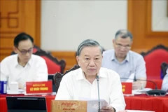 El secretario general del PCV, To Lam (Fuente: VNA)