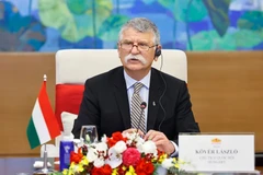 El presidente de la Asamblea Nacional de Hungría, Kover Laszlo (Fuente: VNA)