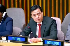 El embajador Dang Hoang Giang, jefe de la misión permanente de Vietnam ante la Organización de las Naciones Unidas (ONU) (Fuente: VNA)