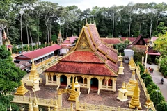 Pagoda milenaria en Tra Vinh