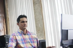 Dilbert Reyes Rodríguez, director en funciones de Granma, órgano oficial del Partido Comunista de Cuba (Fuente: VNA)