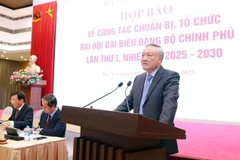 El vicepremier permanente, Nguyen Hoa Binh (Fuente: VNA)