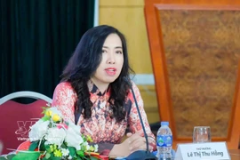 La viceministra de Relaciones Exteriores, Le Thi Thu Hang (Fuente: VNA)