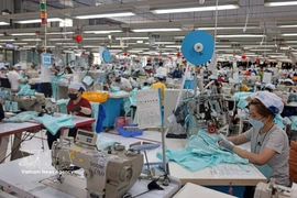 Textiles y las prendas de vestir son uno de los principales productos de exportación de Vietnam a Rusia (Fuente: VNA)